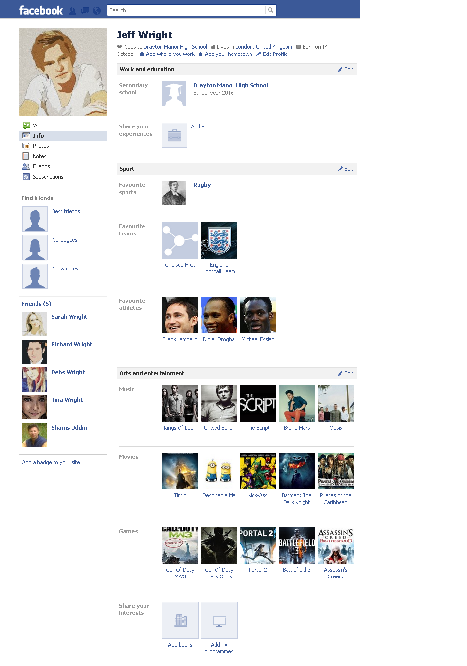 Click here to access Jef's FB page